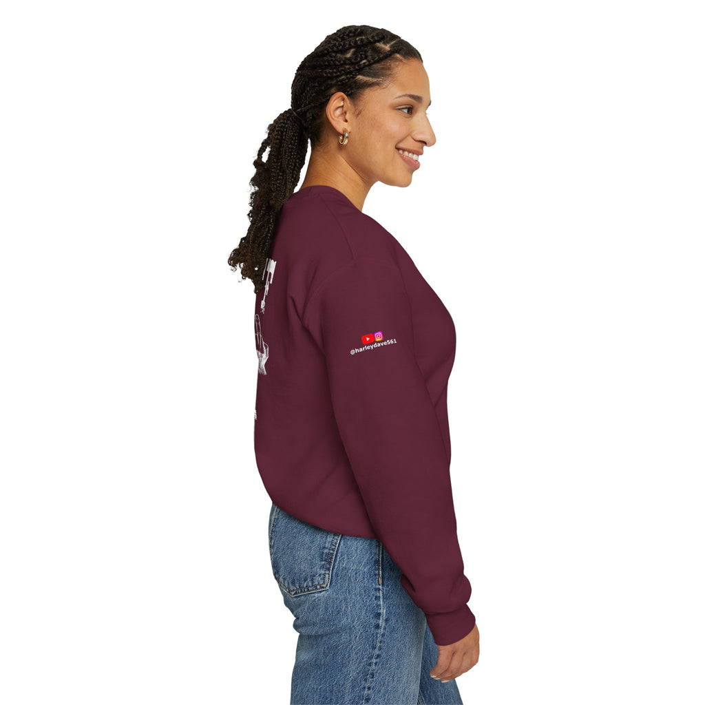 "Back Off I'm Not In Your Hurry" Motorcycle Sweatshirt