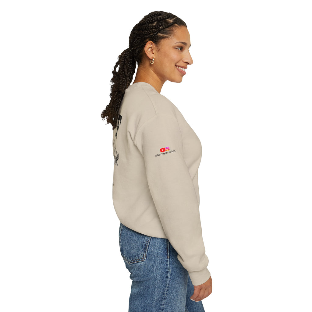 "Back Off I'm Not In Your Hurry" Motorcycle Sweatshirt