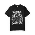 "Ride On Right On" Motorcycle Tee