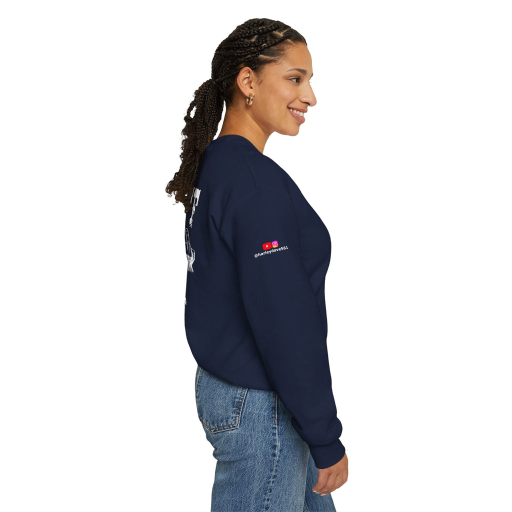"Back Off I'm Not In Your Hurry" Motorcycle Sweatshirt