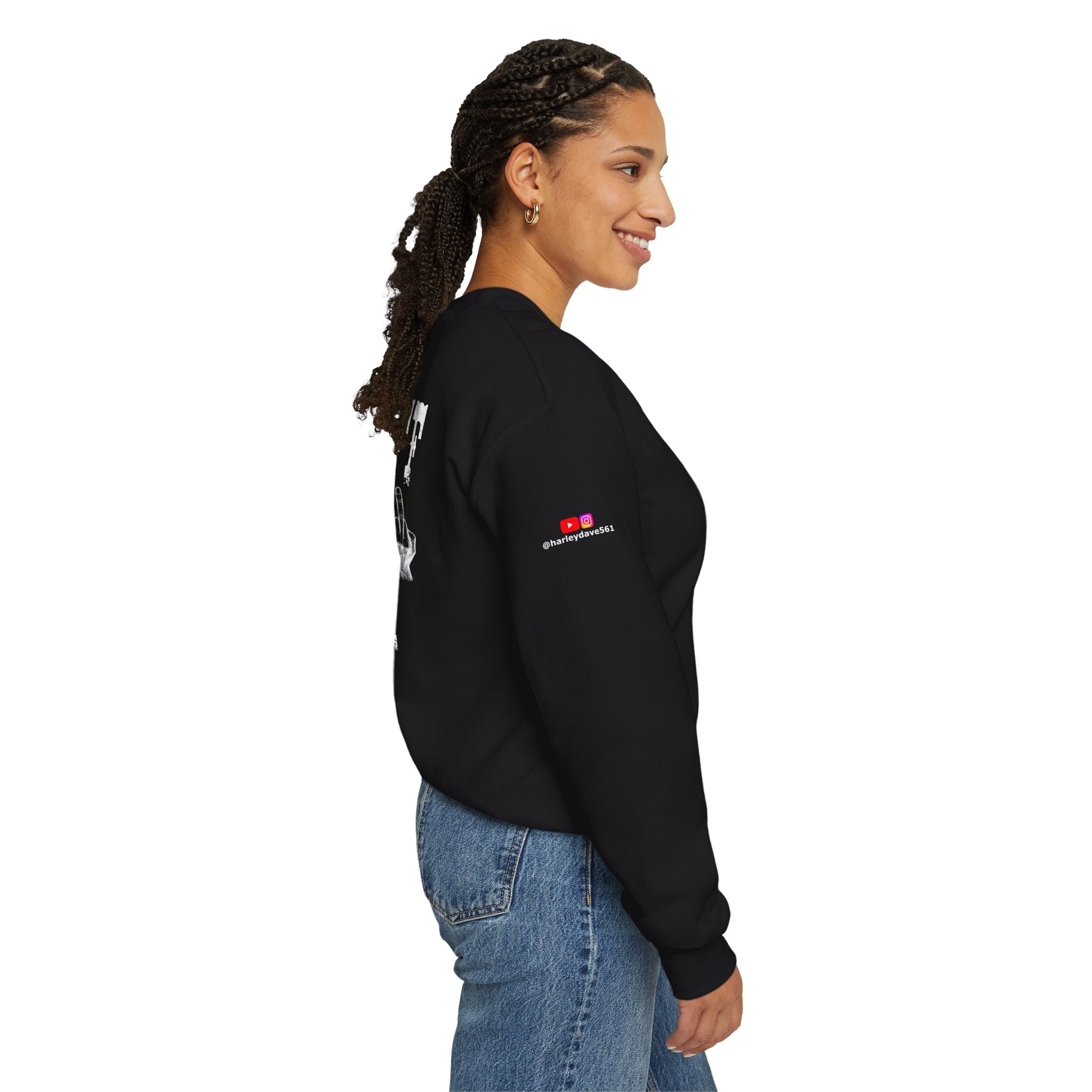 "Back Off I'm Not In Your Hurry" Motorcycle Sweatshirt