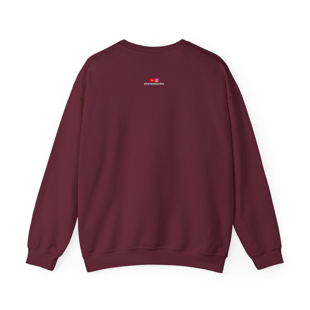 "Grab Life by the Handlebars" Motorcycle Sweatshirt