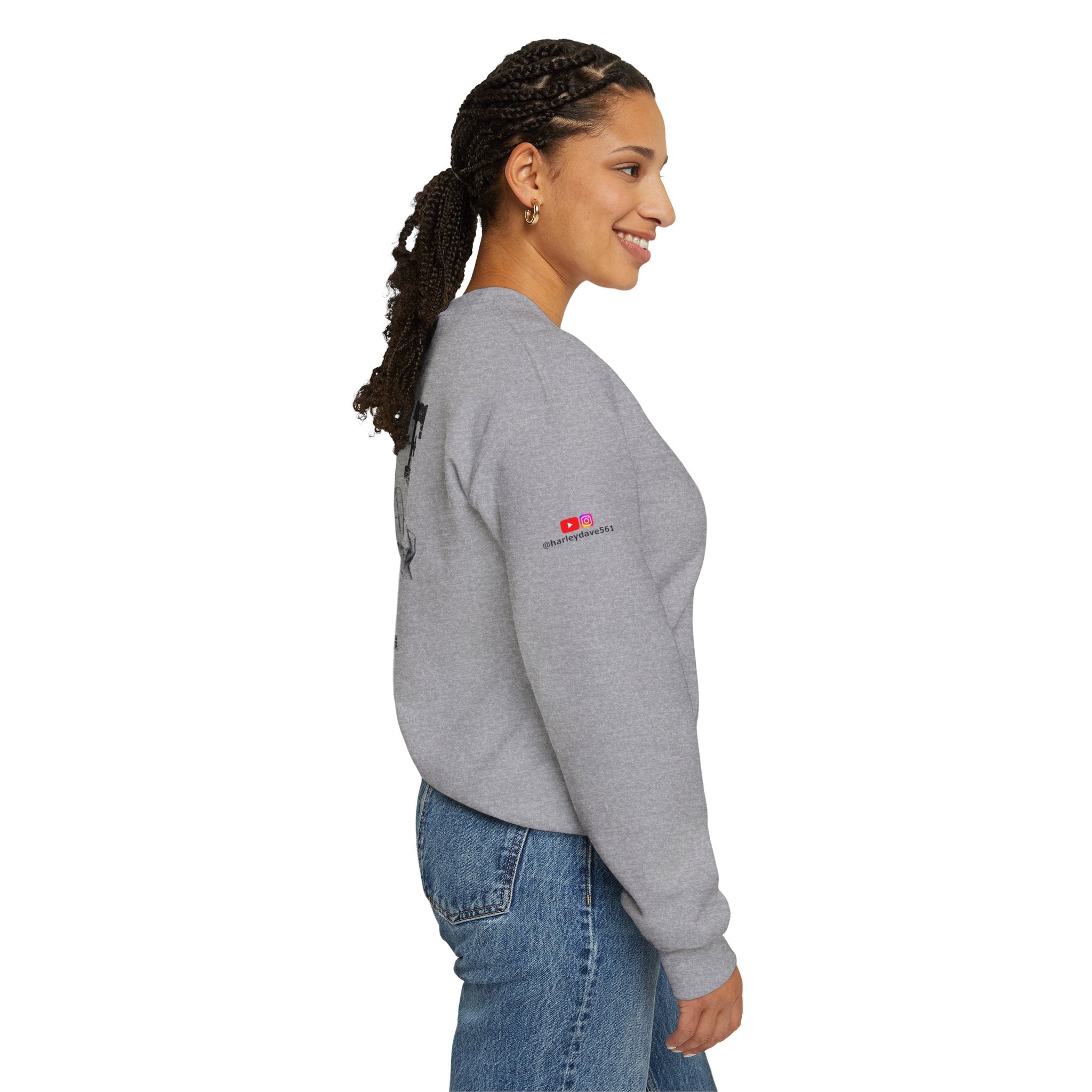 "Back Off I'm Not In Your Hurry" Motorcycle Sweatshirt