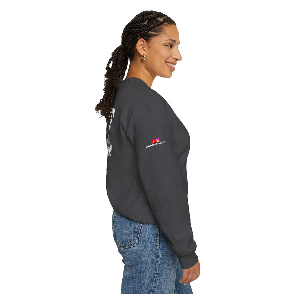 "Back Off I'm Not In Your Hurry" Motorcycle Sweatshirt