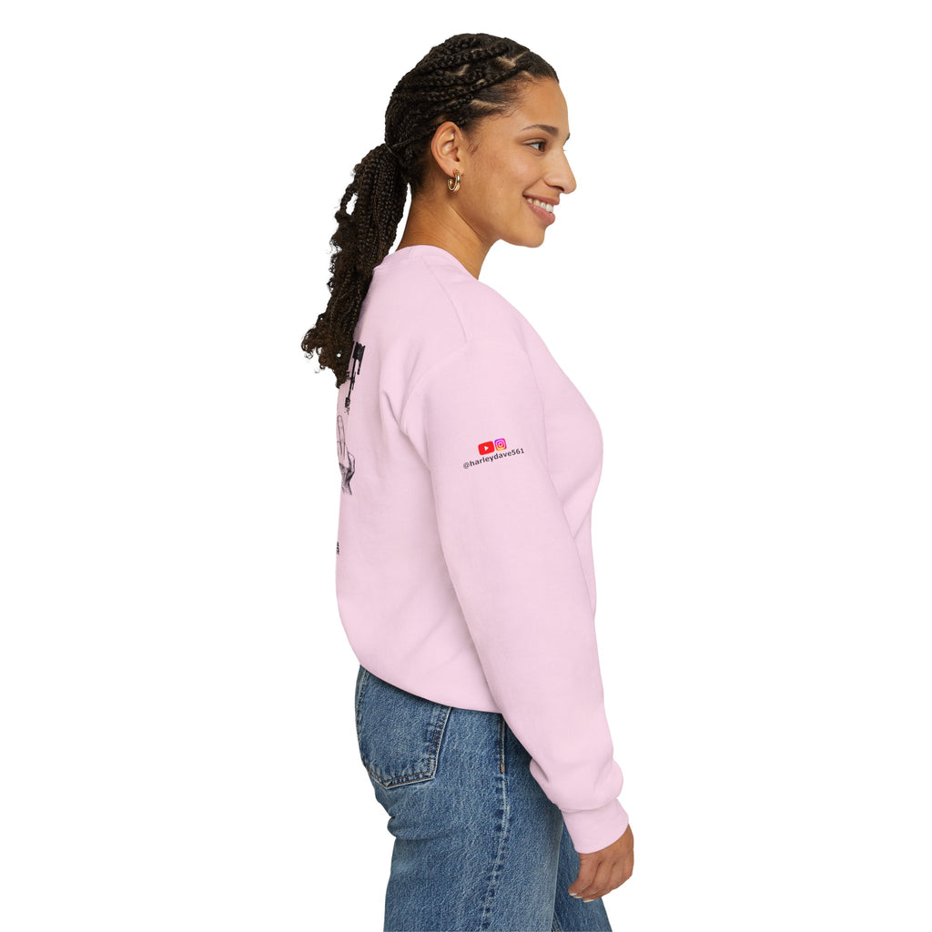 "Back Off I'm Not In Your Hurry" Motorcycle Sweatshirt