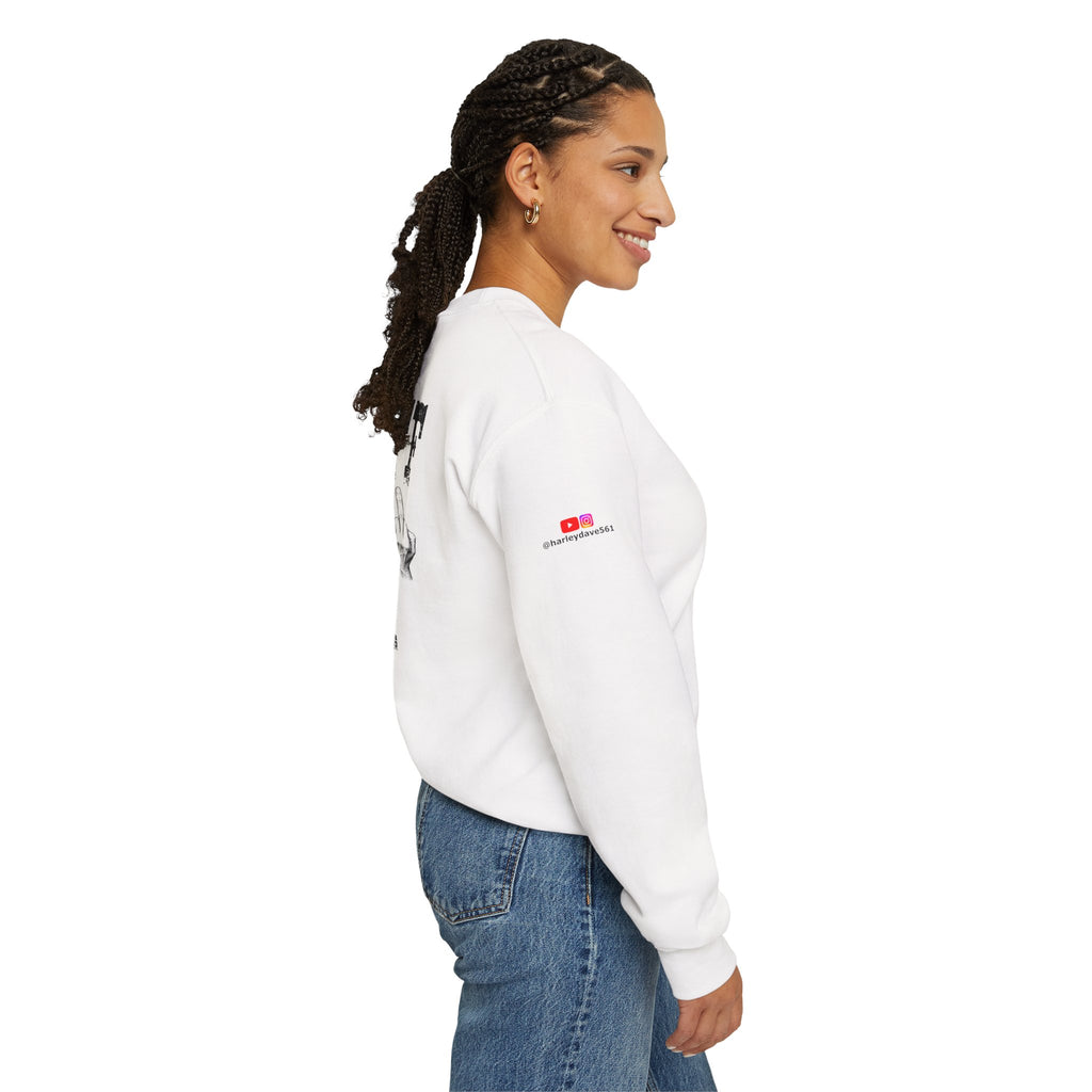 "Back Off I'm Not In Your Hurry" Motorcycle Sweatshirt